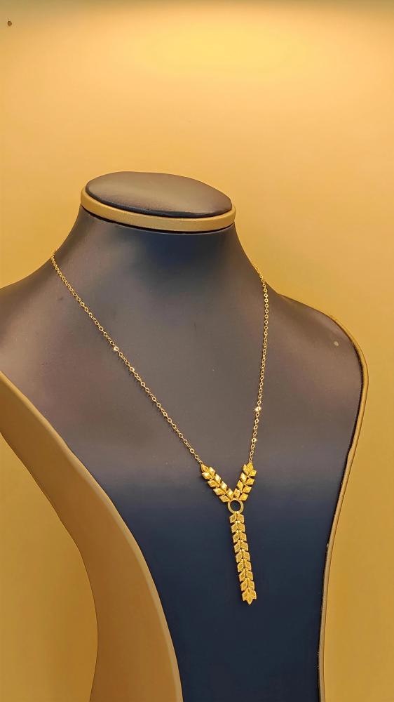 عقد ذهب عيار 21 - Necklace 21k