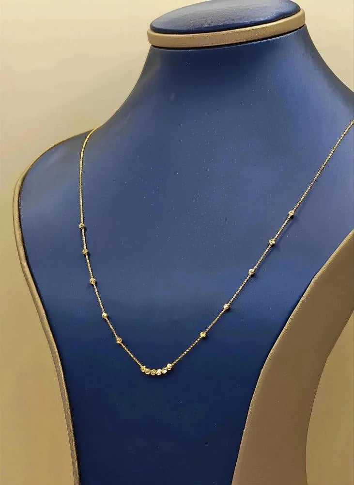 عقد ذهب عيار 21 - Necklace 21k