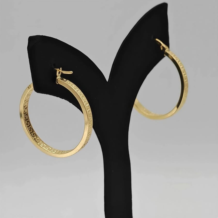 Earring 18K Gold - حلق عيار 18