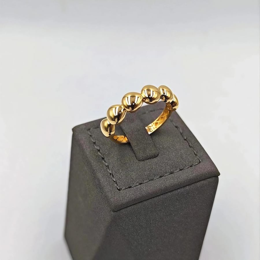 18K Gold Ring - خاتم ذهب عيار 15