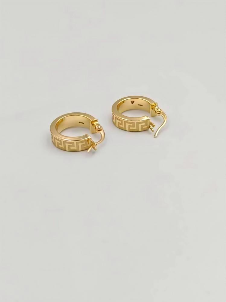 Earring 18K Gold - حلق عيار 18
