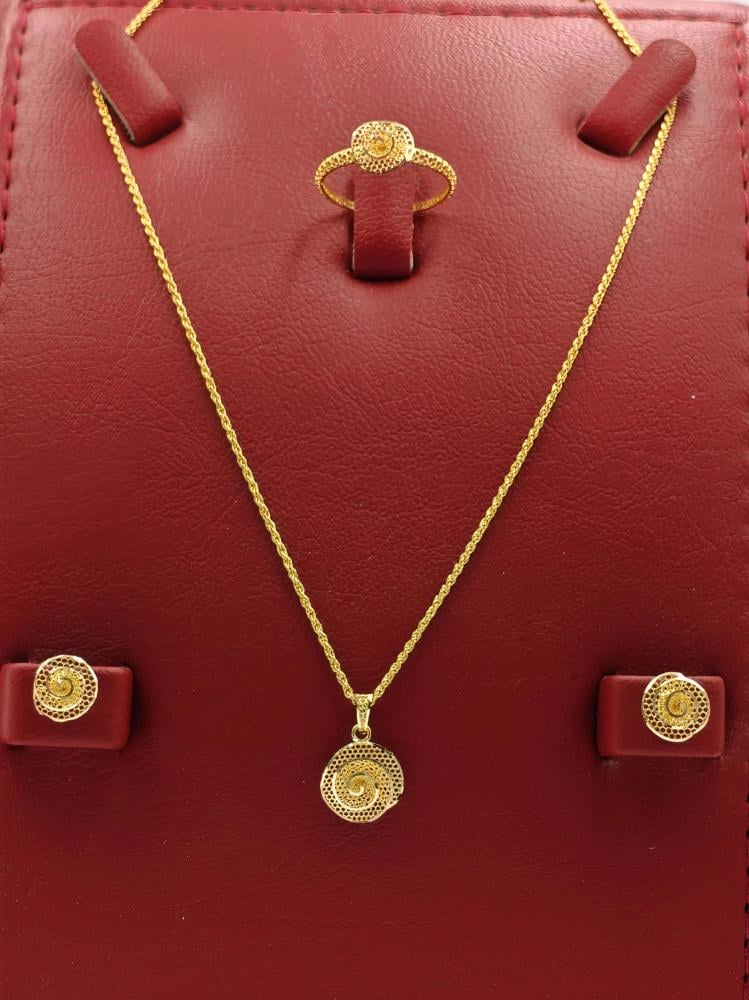طقم ذهب عيار 21 - 21K Gold set
