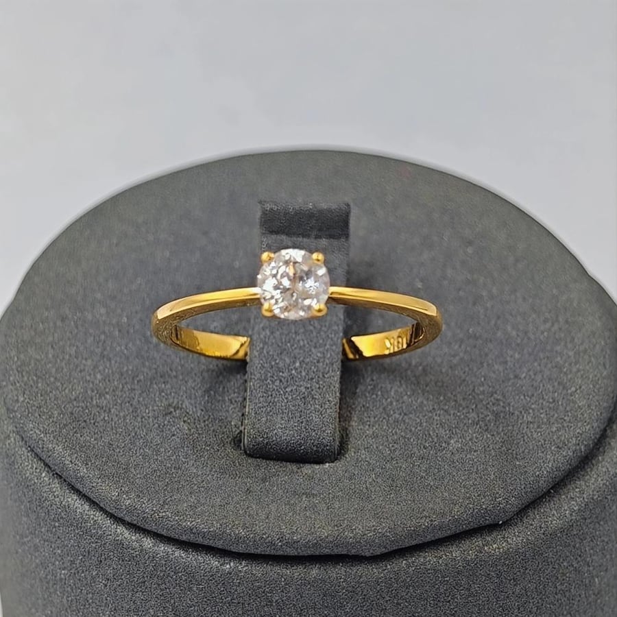 خاتم الماس عيار 18 - 18K Diamond Ring