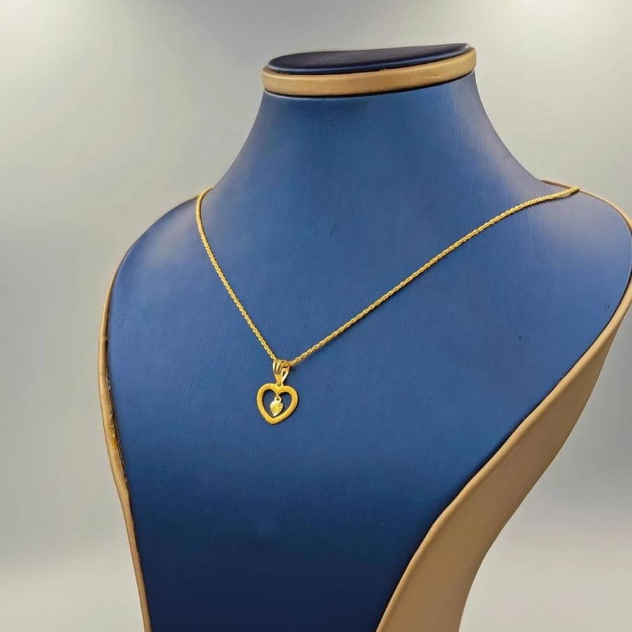عقد ذهب عيار 21 - Necklace 21k