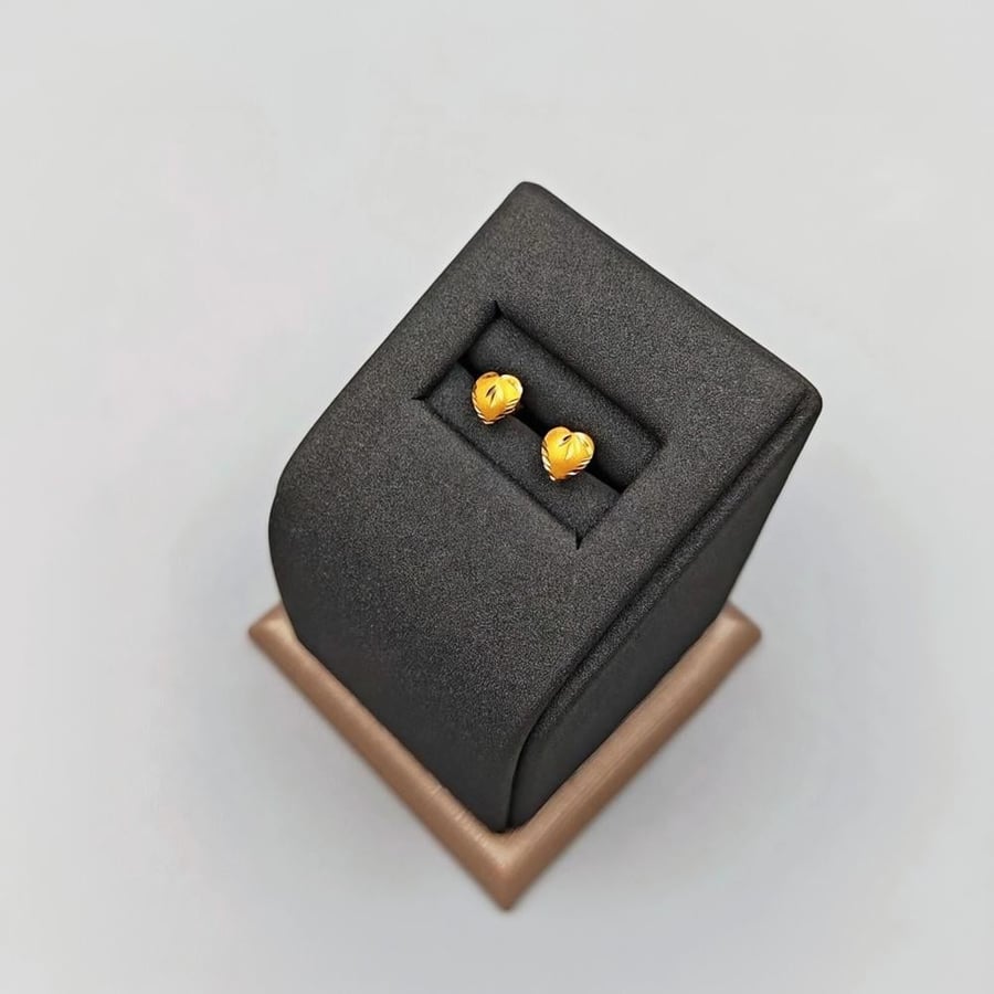 حلق ذهب عيار 21 - 21K Gold Earrings