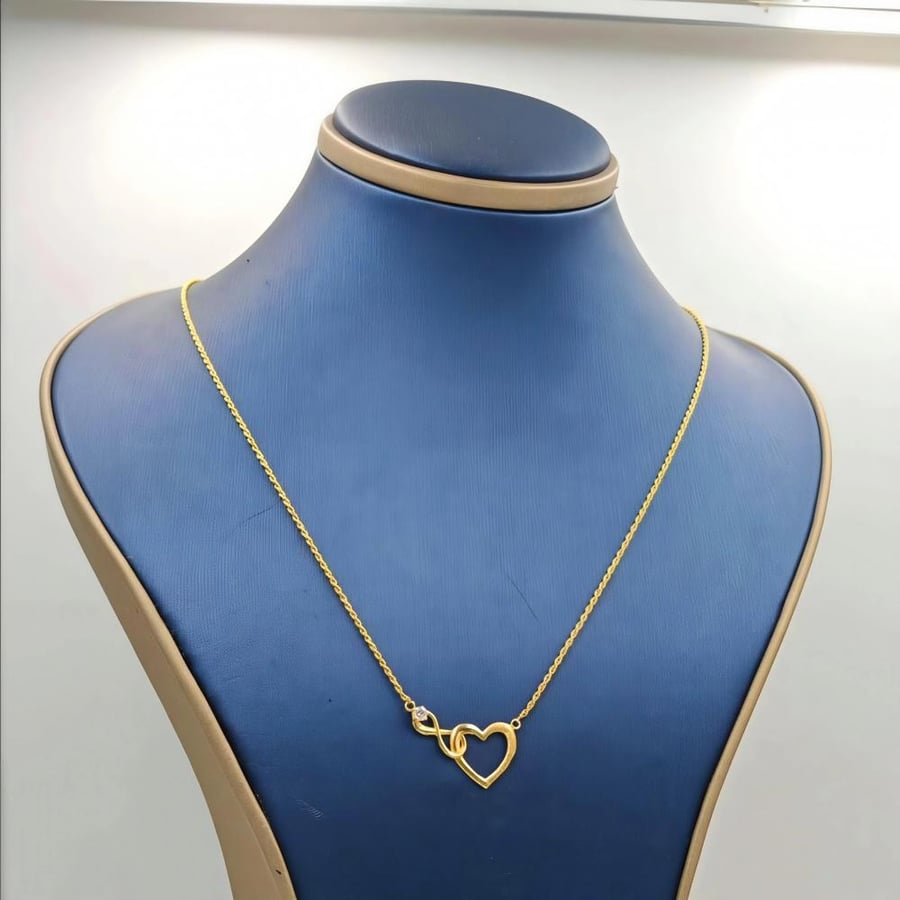 عقد ذهب عيار 18 - 18K Gold  Neklace