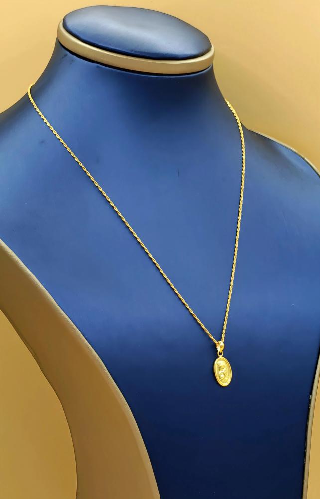 عقد ذهب عيار 21 - Necklace 21k