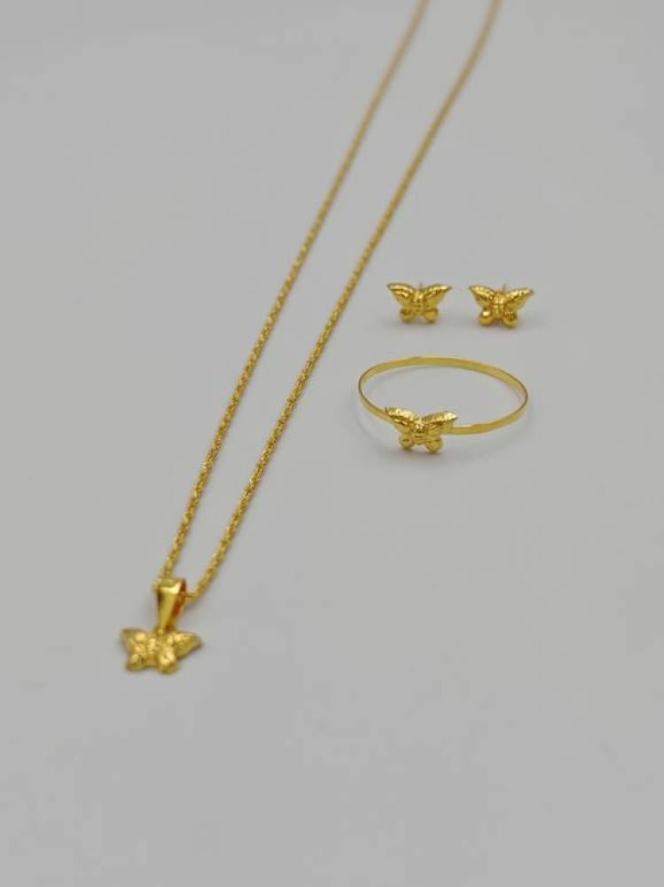 Set 18k Gold - عقد ذهب عيار 18