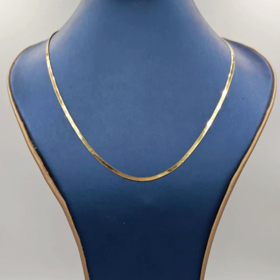 Flat Chain 18k - عقد ذهب عيار ١٨