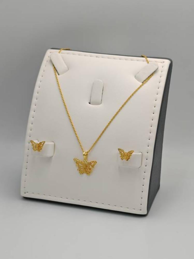 Set 18k Gold - عقد ذهب عيار 18