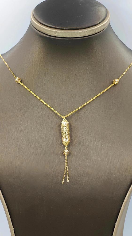 عقد ذهب عيار 21 - Necklace 21k