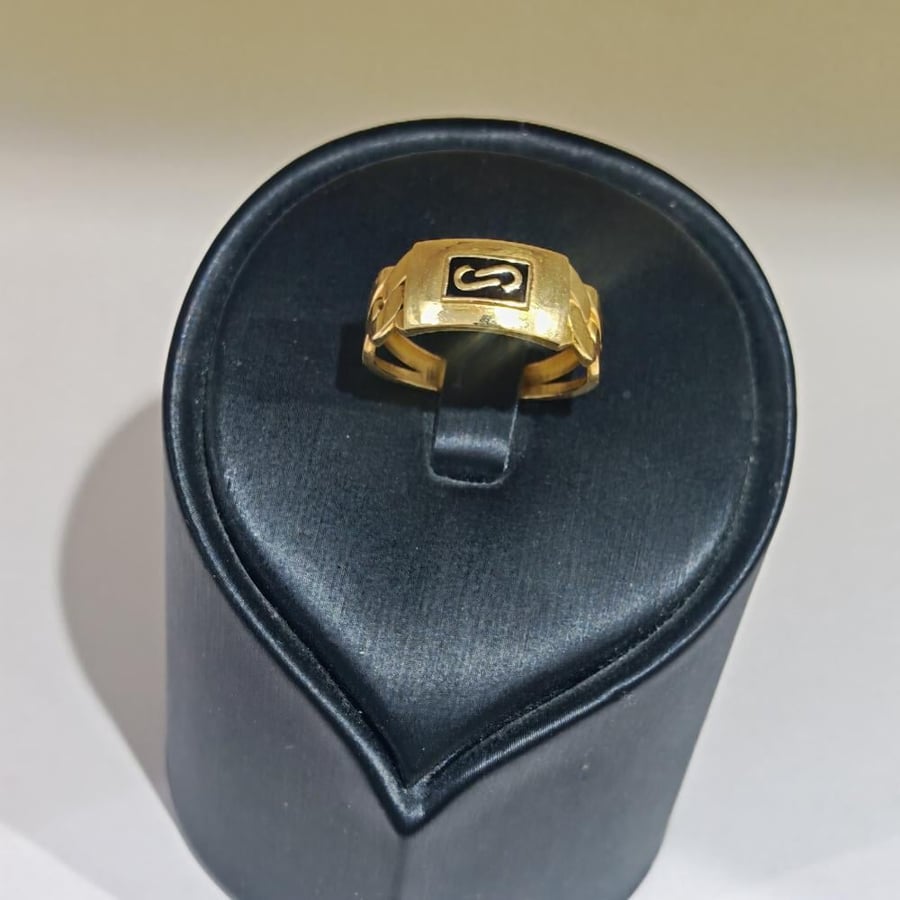 خاتم موناكو عيار 21 - 21K Ring