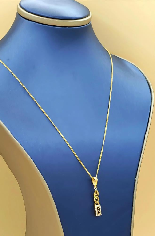 عقد ذهب عيار 21 - Necklace 21k