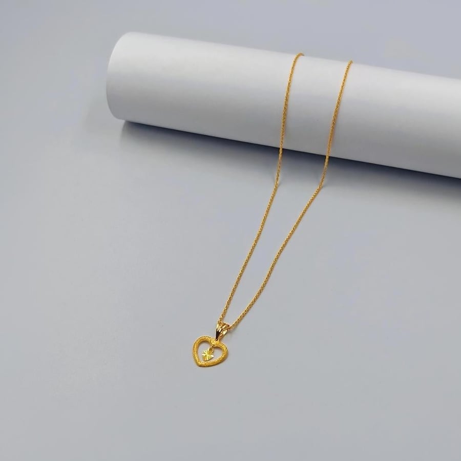 عقد ذهب عيار 21 - Necklace 21k