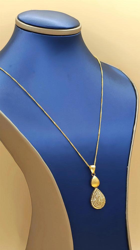 عقد ذهب عيار 21 - Necklace 21k