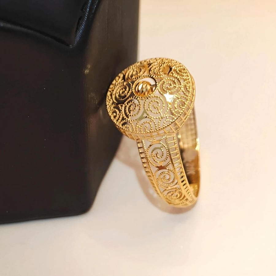 خاتم عيار 21 - 21K Ring