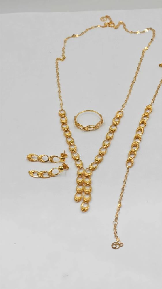 طقم ذهب عيار 21 - 21K Gold Set