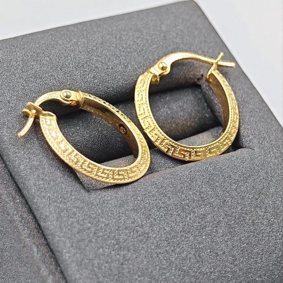 Earring 18K Gold - حلق عيار 18