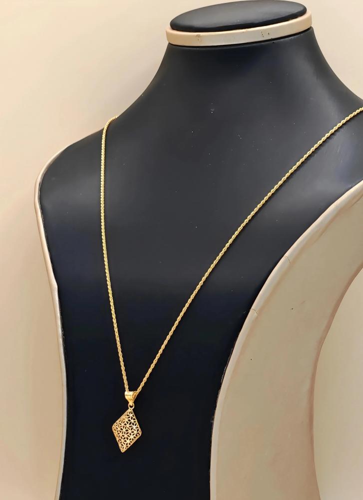 Necklace 21k Gold - عقد ذهب عيار 21