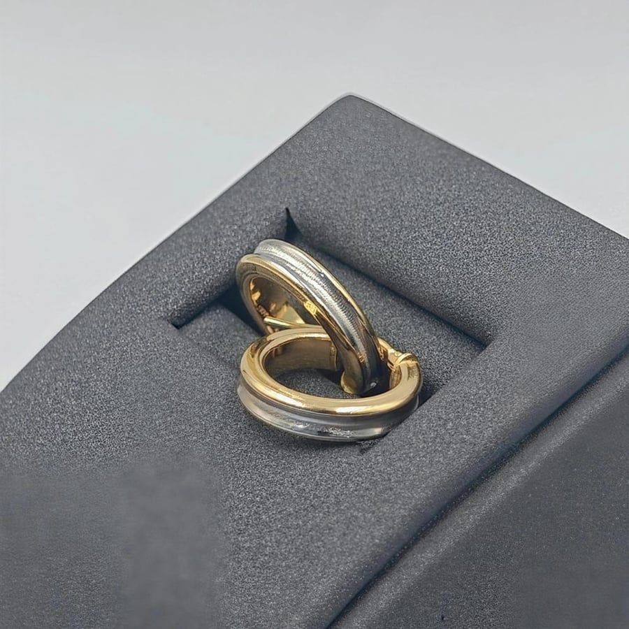 18k Earrings Gold - حلق عيار 18