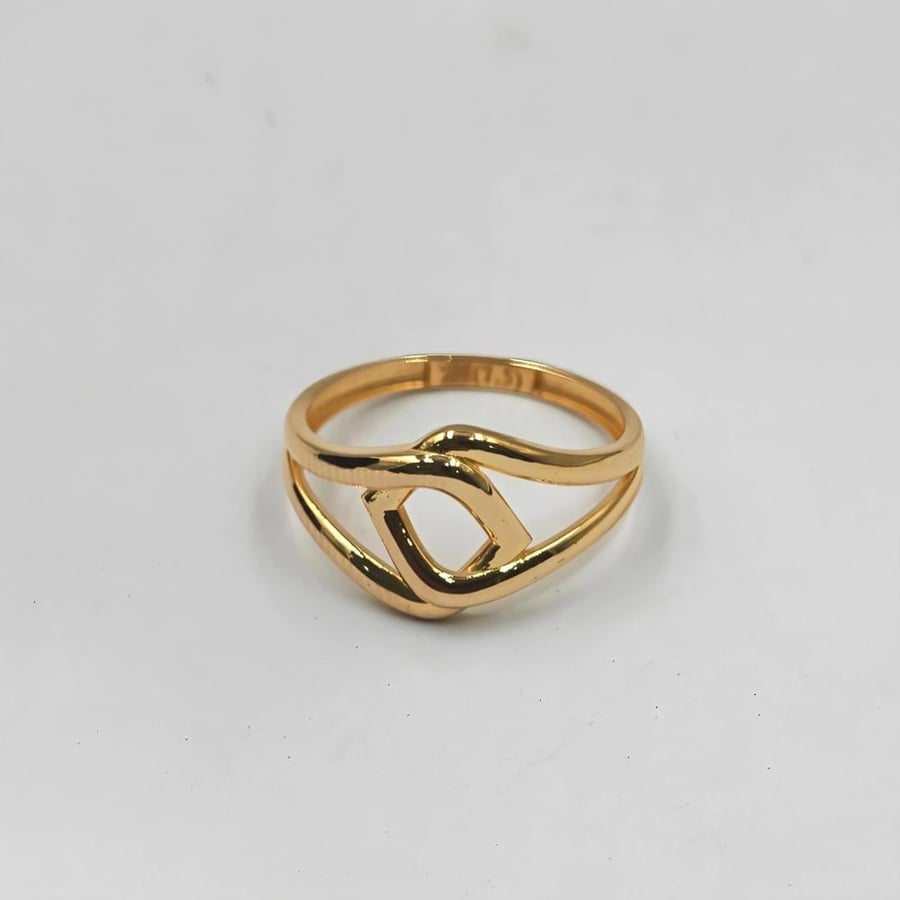 خاتم ذهب عيار - 21K Gold Ring