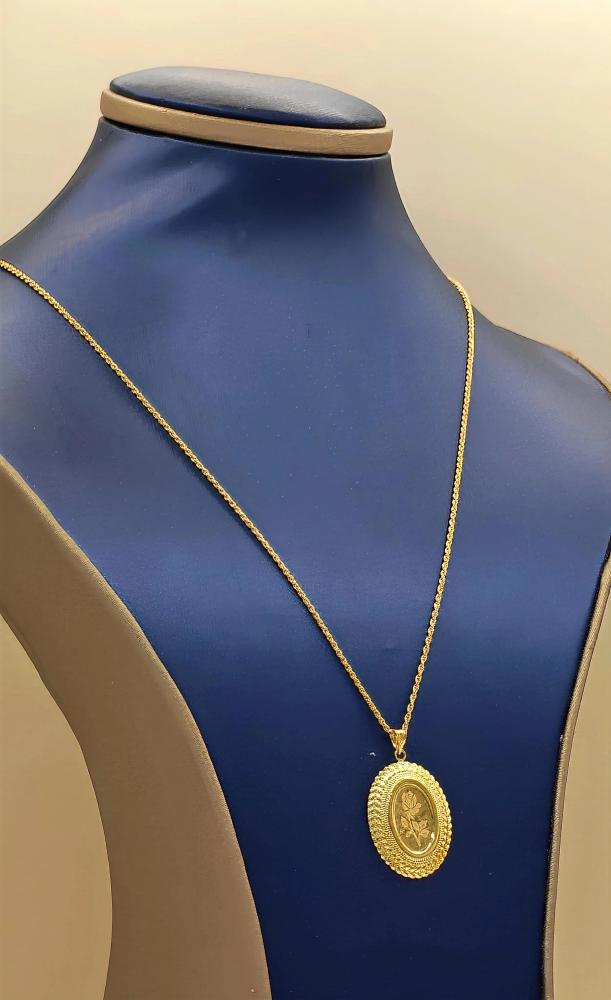 Necklace 21k Gold - عقد ذهب عيار 21