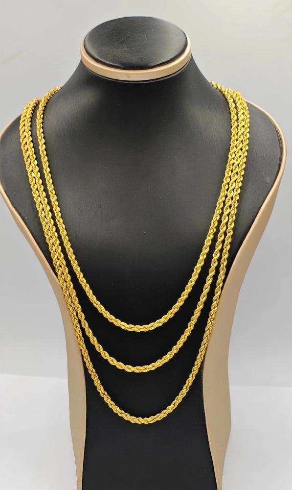 سلسال ذهب عيار 18 - 18K Gold Chain