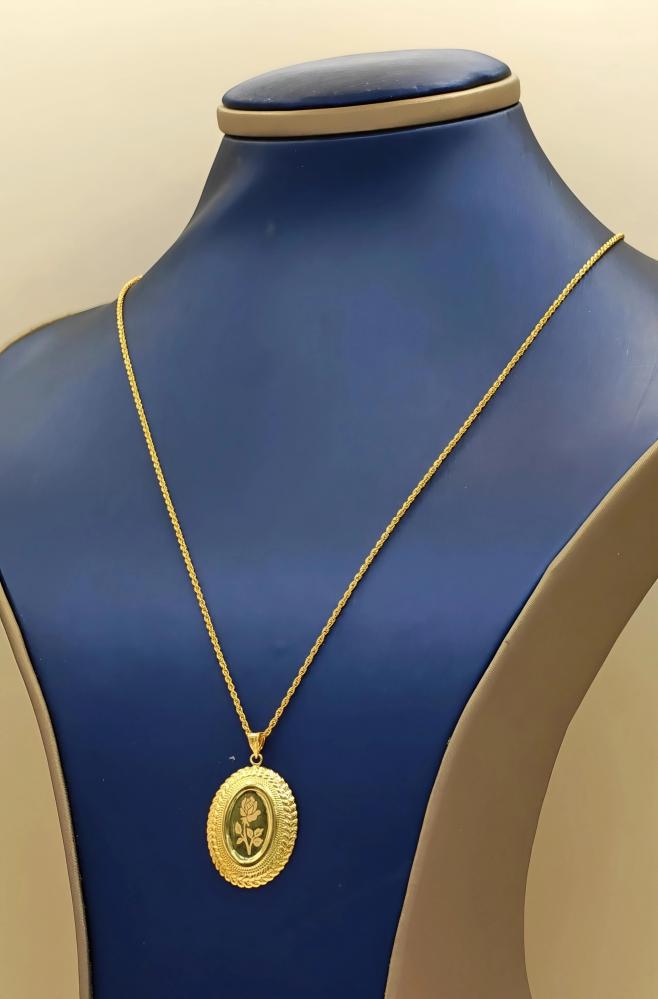 Necklace 21k Gold - عقد ذهب عيار 21