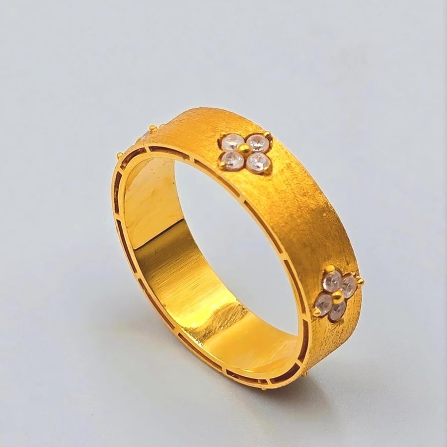 21K Gold Ring - خاتم ذهب عيار 21