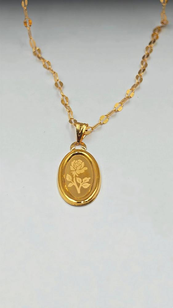 عقد ذهب عيار 21 - Necklace 21k