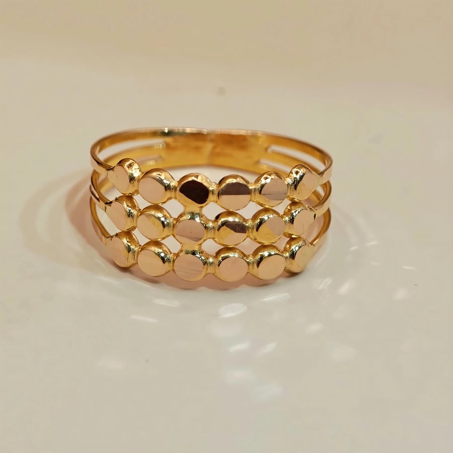 خاتم عيار 21 - 21K Ring