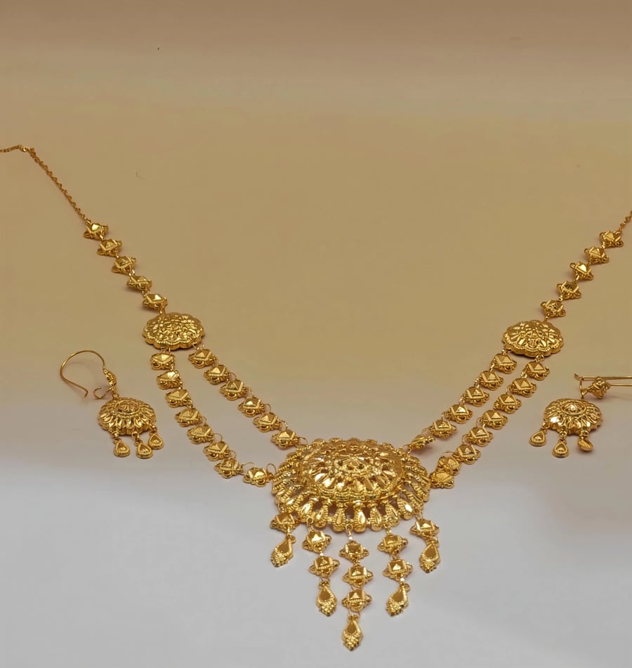 طقم ذهب عيار 21 - 21K Gold set