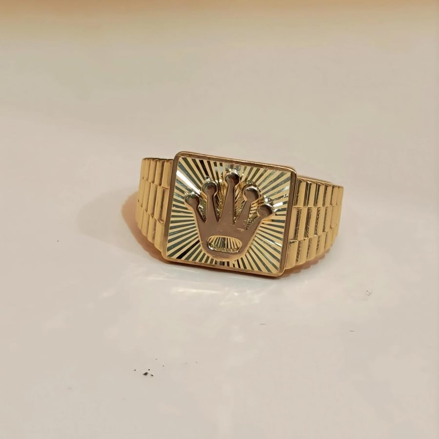 خاتم عيار 18 - 18K Ring