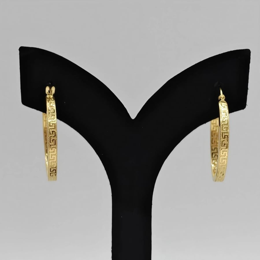 Earring 18K Gold - حلق عيار 18