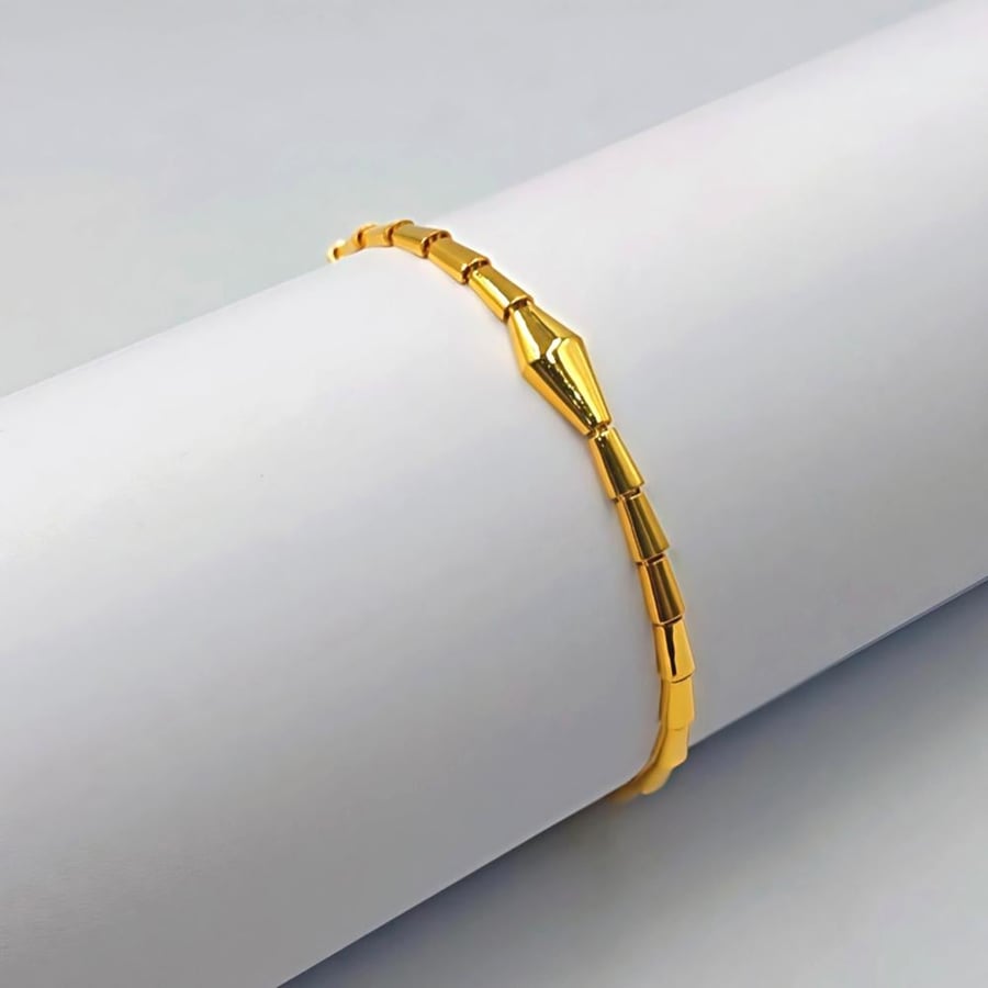 سوار ذهب عيار 21 – 21K Gold Bracelet
