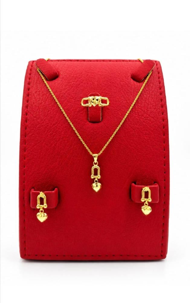طقم ذهب عيار 18 18K Gold Set