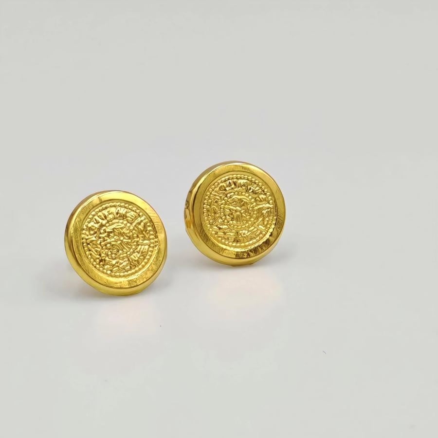 Coins Earring 21k