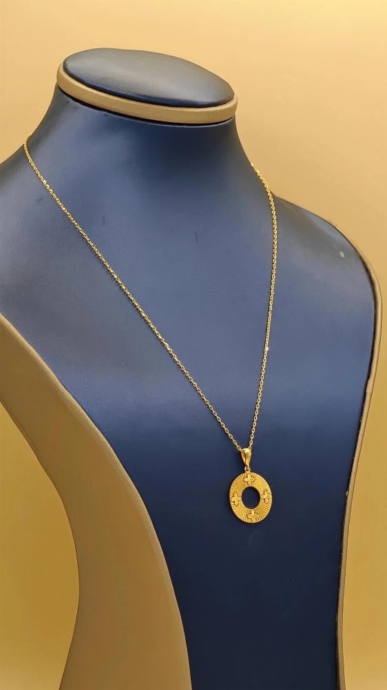 عقد ذهب عيار 21 - Necklace 21k