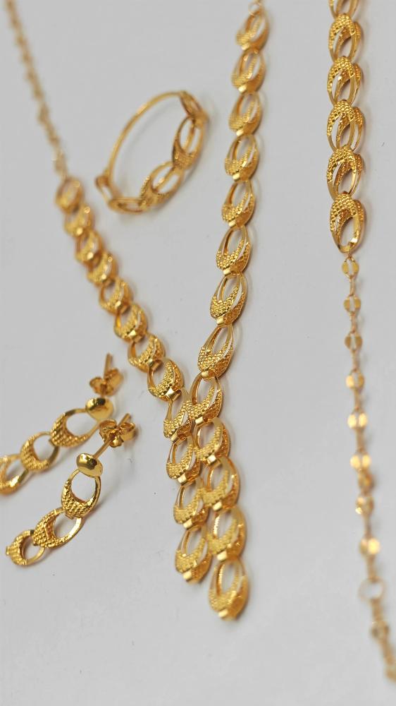 طقم ذهب عيار 21 - 21K Gold Set
