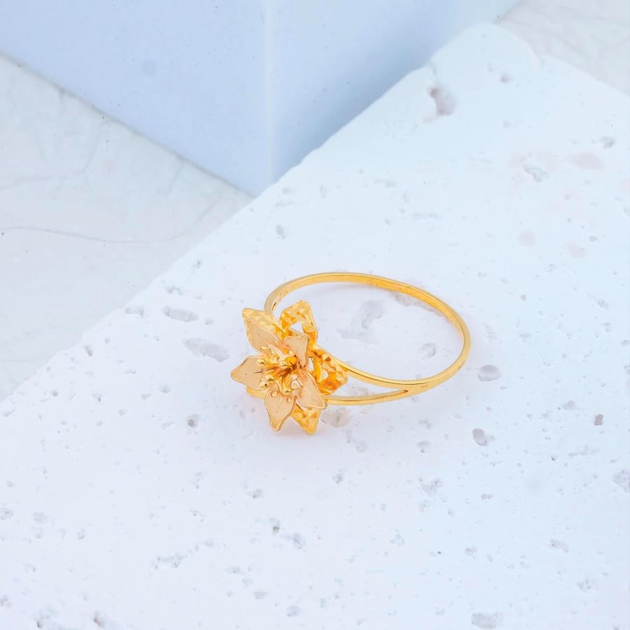 21K Gold  Ring - خاتم ذهب عيار21