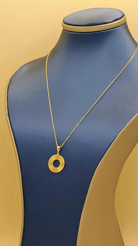 عقد ذهب عيار 21 - Necklace 21k