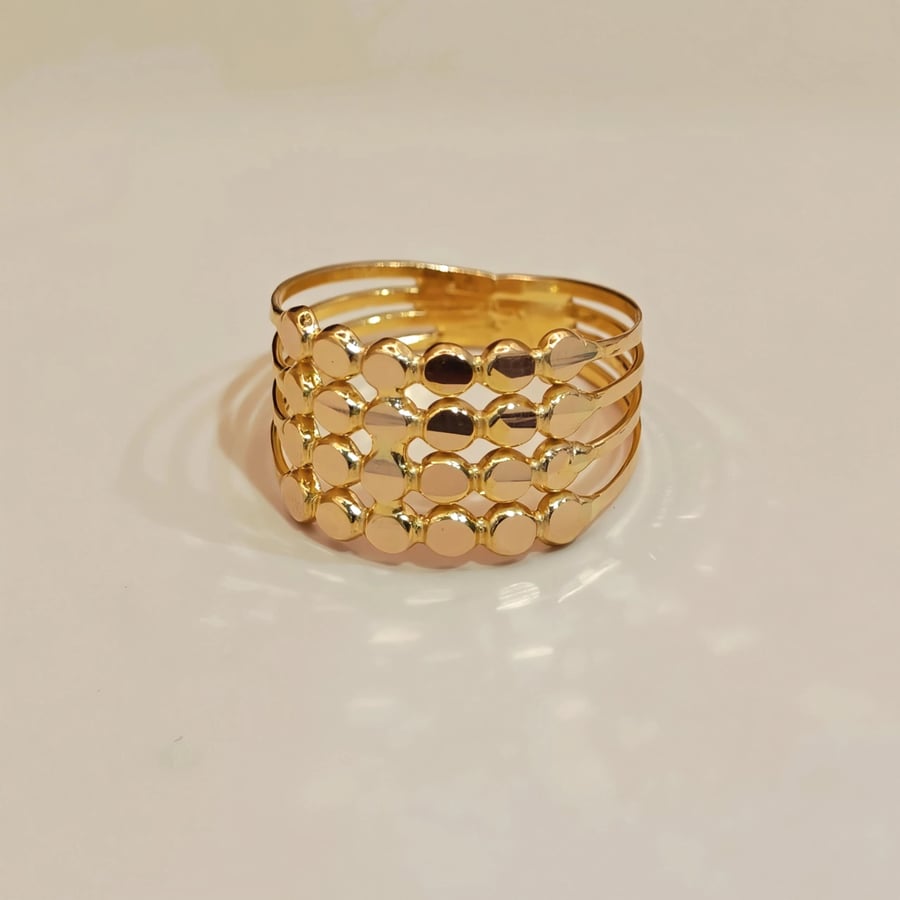 خاتم عيار 21 - 21K Ring
