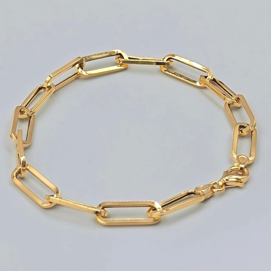 18K Gold Bracelet - إسوارة ذهب عيار 18