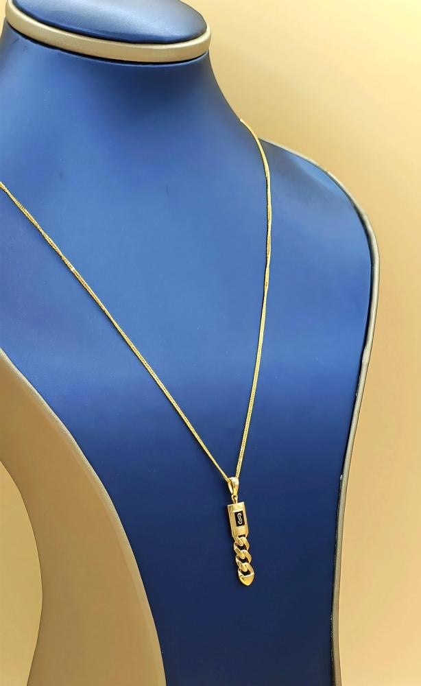 عقد ذهب عيار 21 - Necklace 21k