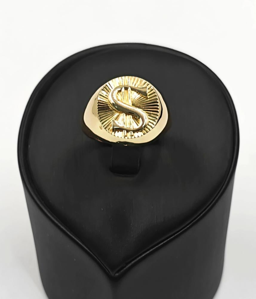 خاتم ذهب عيار - 18K Gold Ring