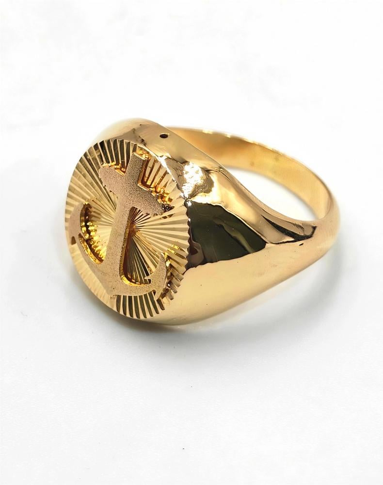 خاتم ذهب عيار - 18K Gold Ring
