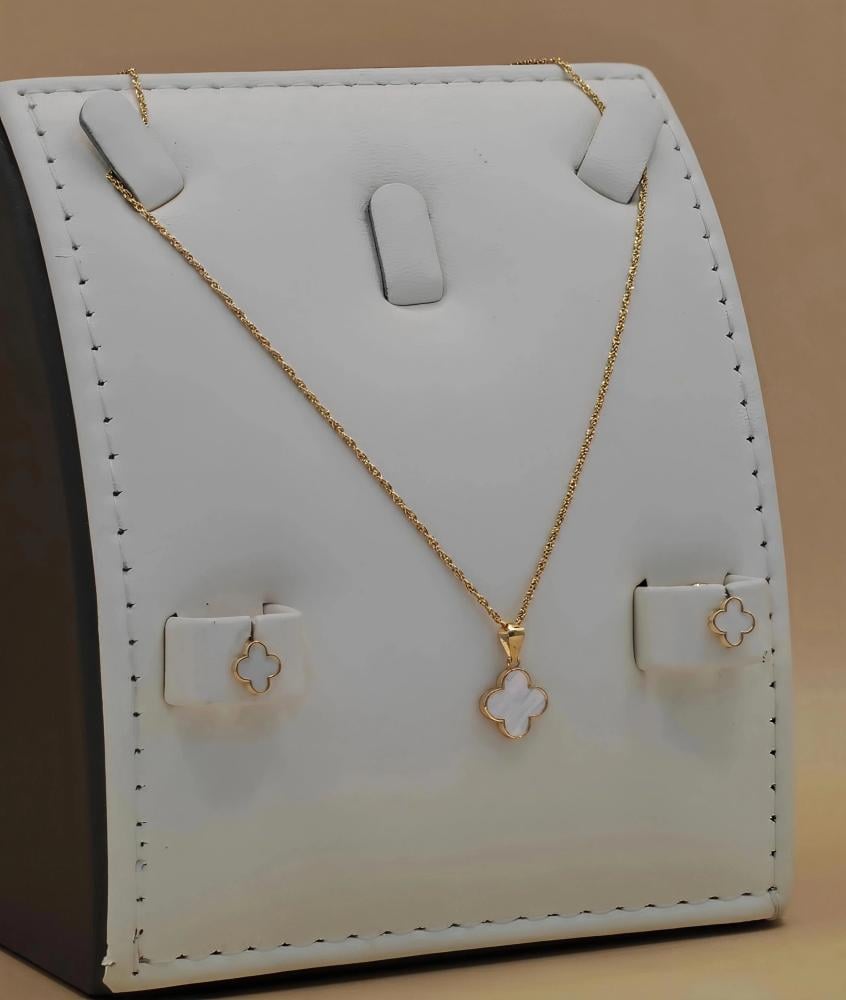 طقم ذهب عيار 18 - 18K Gold Set