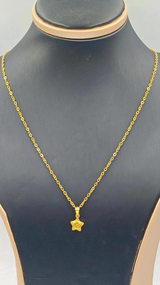 عقد عيار 18 - Necklace gold 18K