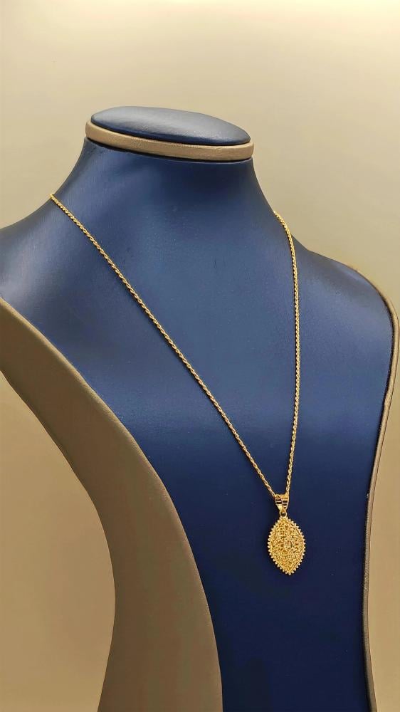 Necklace 21k Gold - عقد ذهب عيار 21
