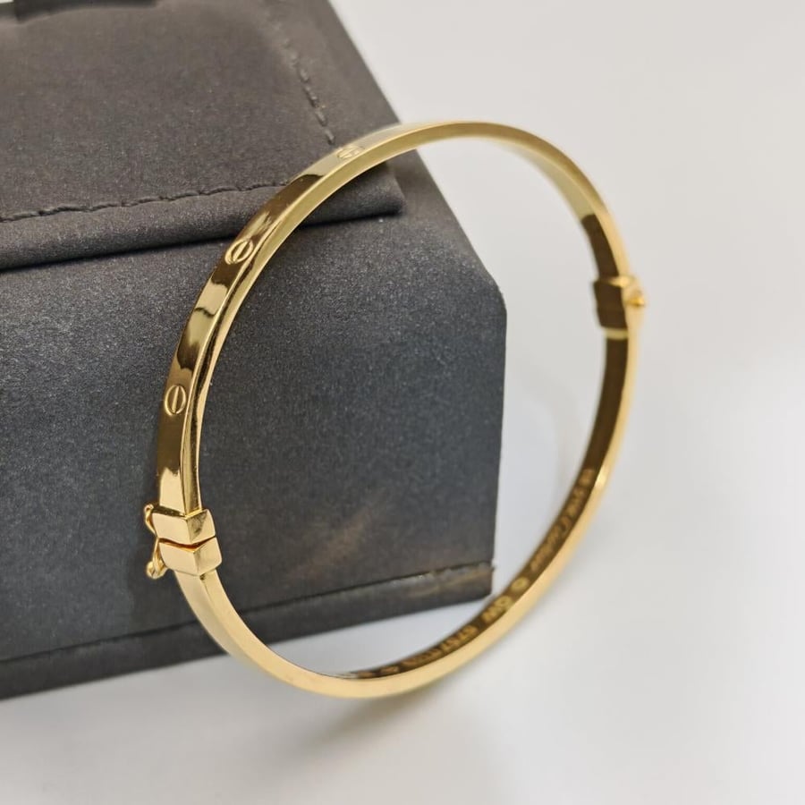 إسوارة كارتير عيار 18 - Cartier Bangle 18K
